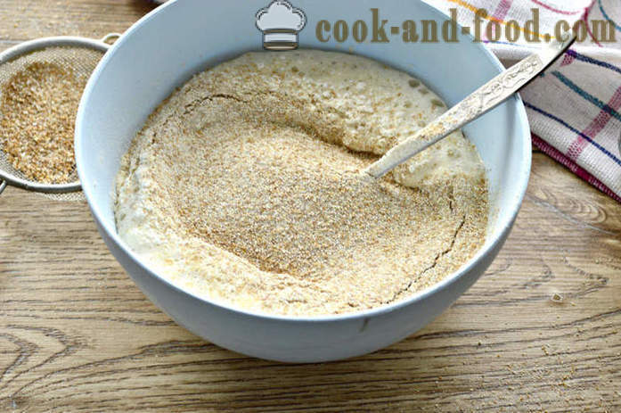 Delicious dough for cakes and pies in the oven - how to make a yeast dough from whole wheat flour, poshagovіy recipe with a photo