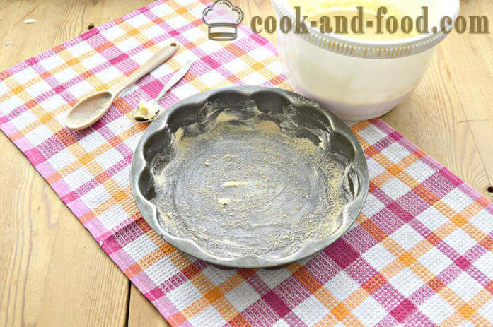 Simple cake recipe of baby food in the oven - how to cook a quick cake from the dry milk mixture, a step by step recipe photos