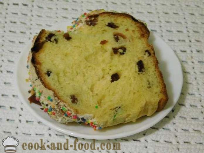 Butter cake with raisins - how to bake a cake with raisins - a step by step recipe photos