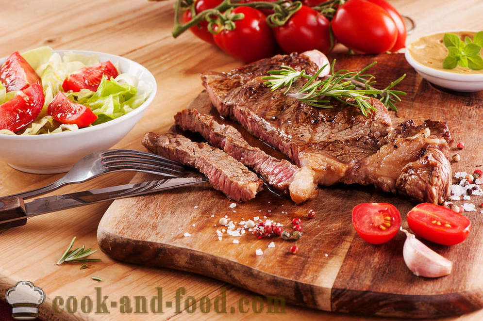 Rump steak: 3 best recipe