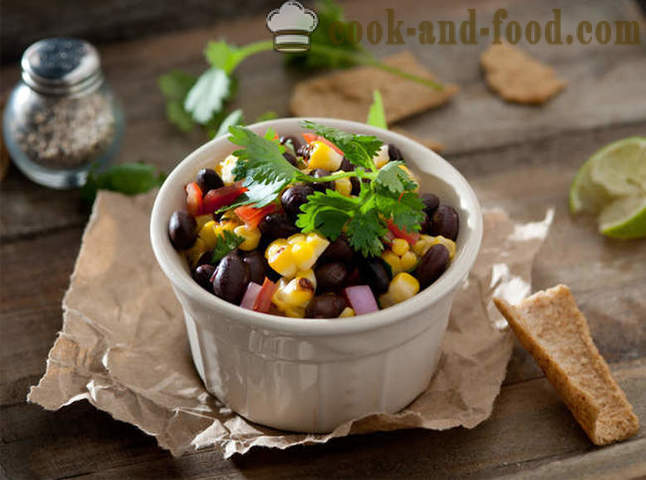 Salad with corn and olives 3 new recipes - video recipes at home