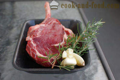 Beef steak in a frying pan recipe