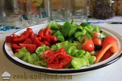 Assorted peppers - Step by step recipe