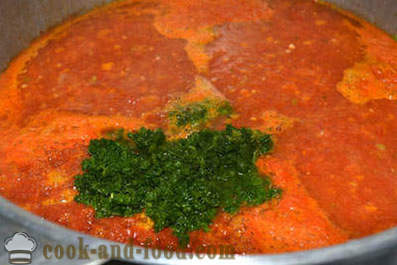 How to cook the sauce for the winter satsebeli