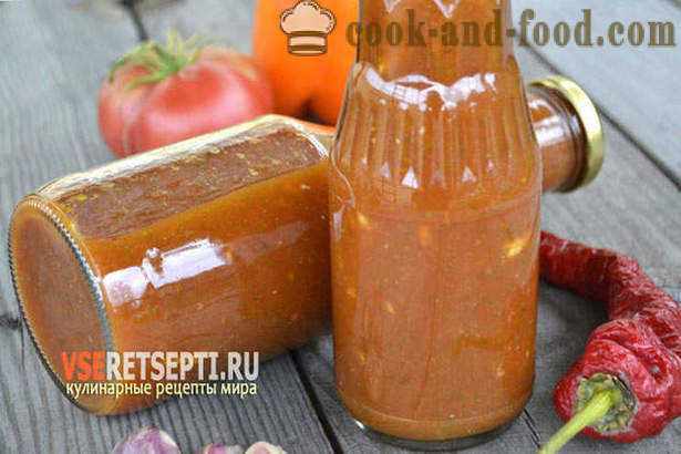 How to cook the sauce for the winter satsebeli