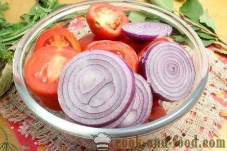 Recipe preform of tomato and onion