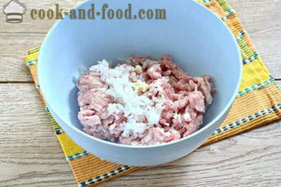 Recipe for meatballs with oat flakes