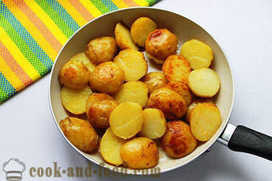 Boiled fried potatoes