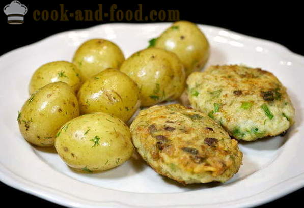 Fish cakes with rice