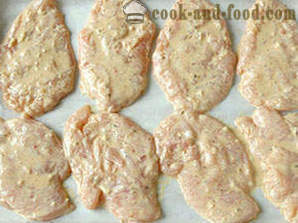 Chicken chops in the oven