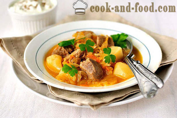 Vegetable stew with meat