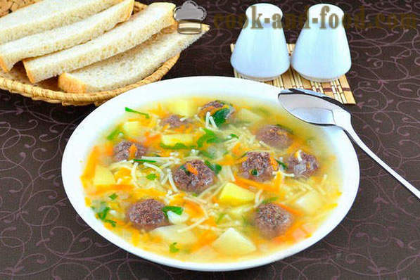 Meatball soup recipe