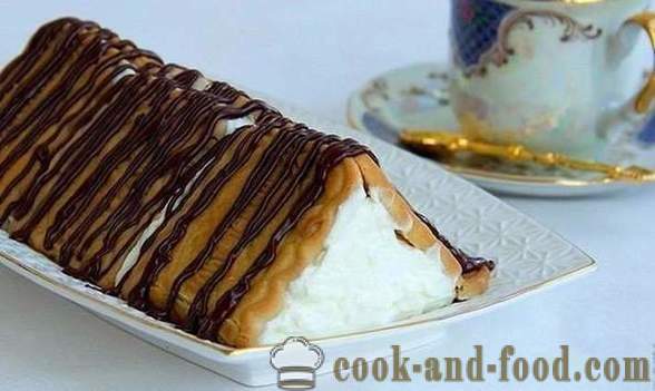 Curd dessert without baking