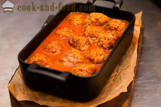 Meatballs of veal with gravy