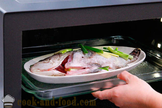 Sea bass baked in the oven recipe