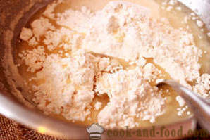 Sweet semolina cake - the recipe with a photo