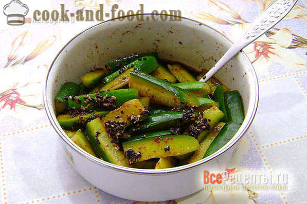 How to cook cucumbers Korean-step recipe