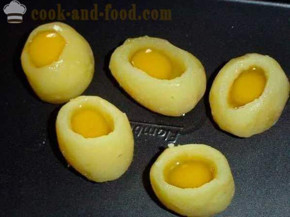 Potatoes with a surprise in the oven