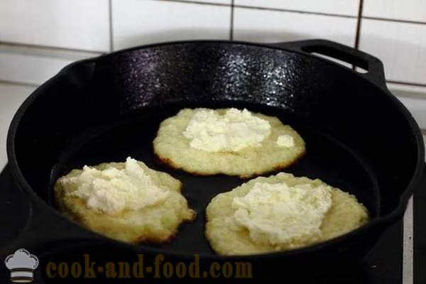 Potato pancakes with curd