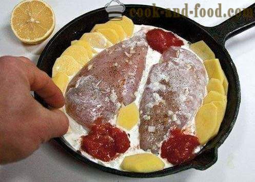 Chicken breast with cream cheese