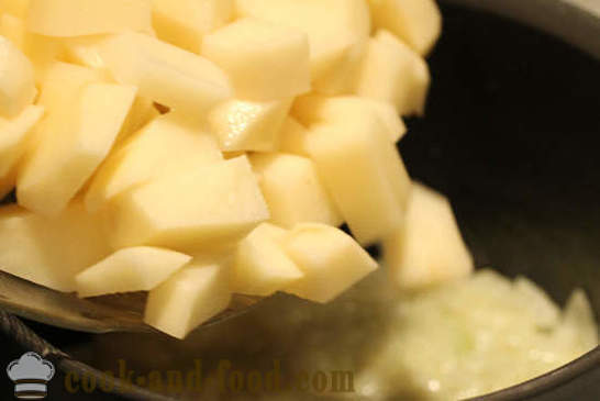 Potato soup with garlic