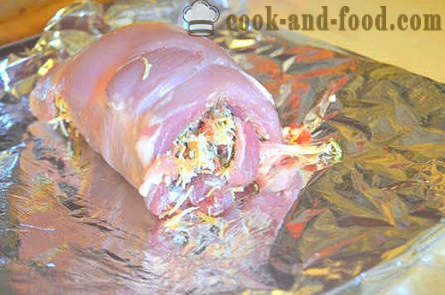 Chicken roulade in the oven recipe