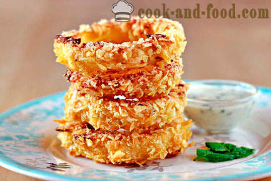 Fried onion rings