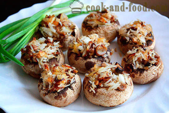 Recipe for stuffed mushrooms