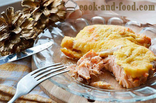 Pink salmon and cheese recipe