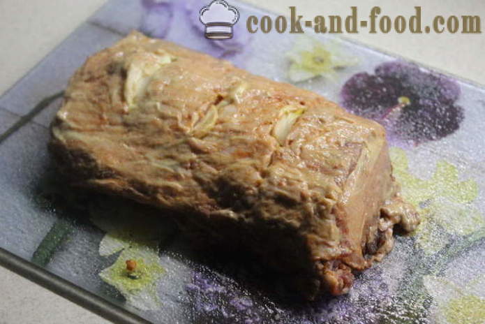 Pork in the oven, baked with mushrooms and vegetables - how to bake delicious brisket in the oven, the recipe with a photo poshagovіy