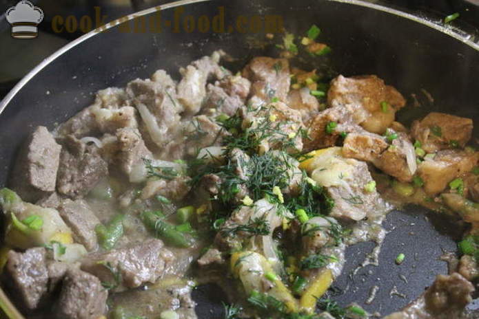 Braised pork with rosemary and pear - how to cook a delicious stew of pork, step by step with photos RECEP