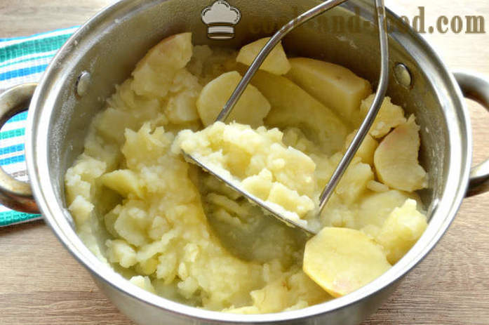 Potatoes mashed with sour cream - how to cook mashed potatoes, a step by step recipe photos