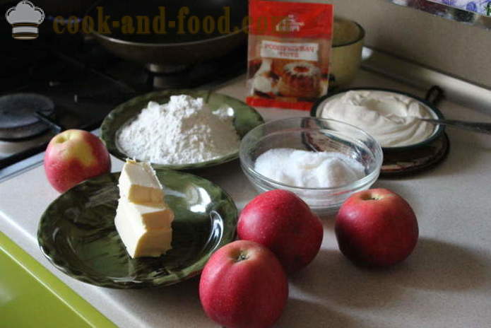 Tsvetaeva's apple pie recipe is a classic turn-based Tsvetaeva cake with photo