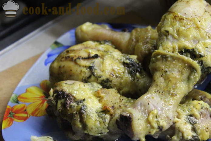 Stuffed chicken drumstick in the oven - how to cook a delicious chicken drumsticks, a step by step recipe photos