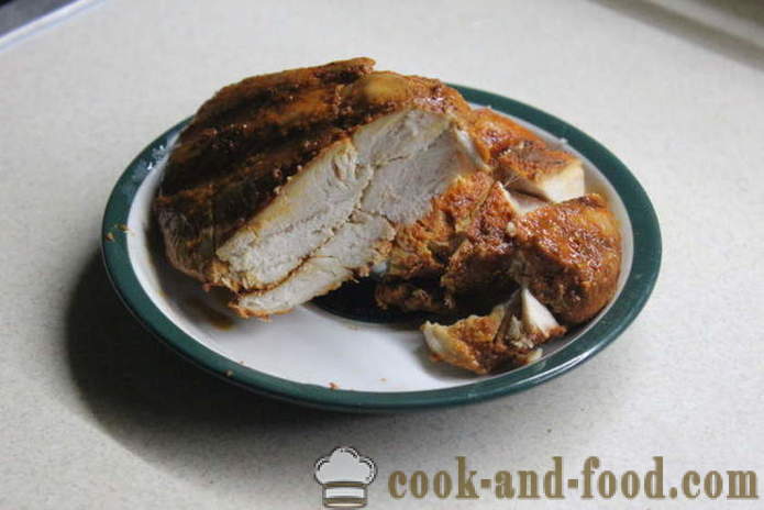 Home pastrami chicken in the oven - how to cook a chicken breast pastrami at home, step by step recipe photos