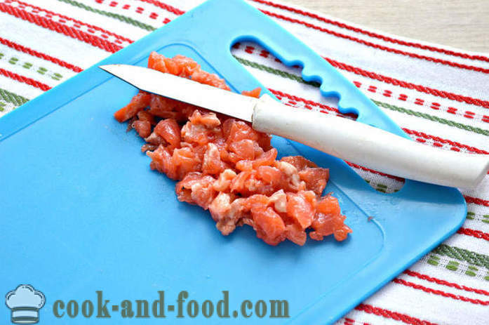 How to cook salmon under a fur coat - a step by step recipe photos