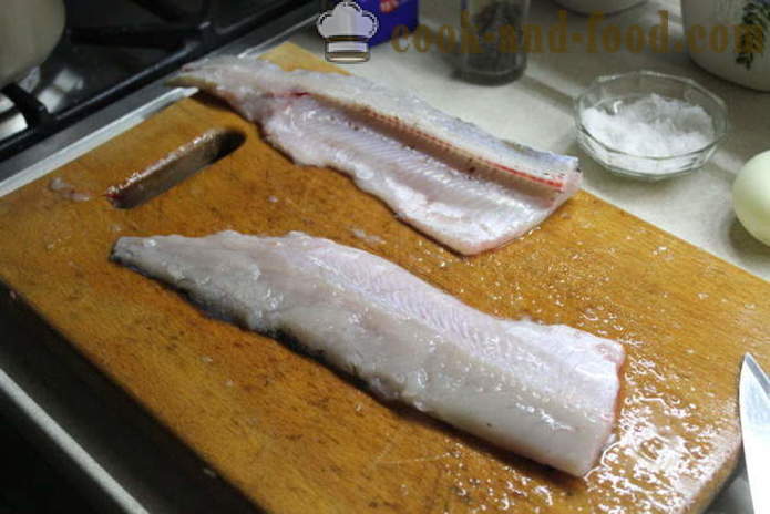 Pike fillet in the oven with onions and cream - how to cook a delicious fillet of pike, step by step recipe photos