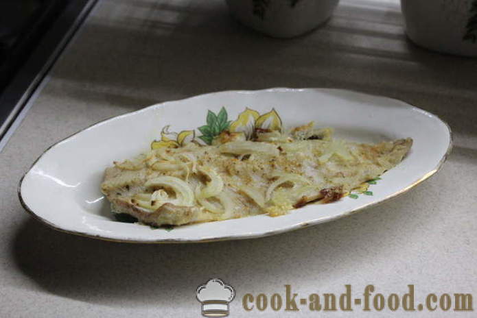 Pike fillet in the oven with onions and cream - how to cook a delicious fillet of pike, step by step recipe photos