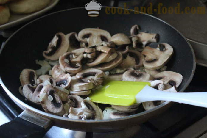 Mushroom soup with cheese - how to cook cheese soup with mushrooms right quick tasty, with a step by step recipe photos
