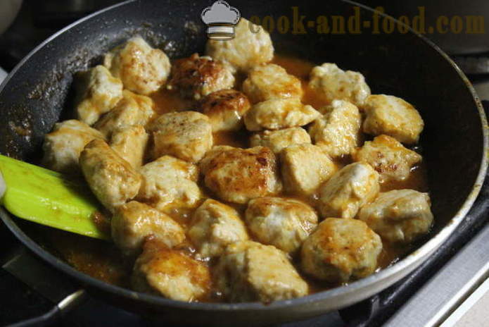 Mitboly Chicken - how to cook meatballs in sauce, step by step photo-recipe sauce mitbolov