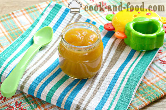 Best Pumpkin puree for feeding - how to make vegetable puree for infants, a step by step recipe photos