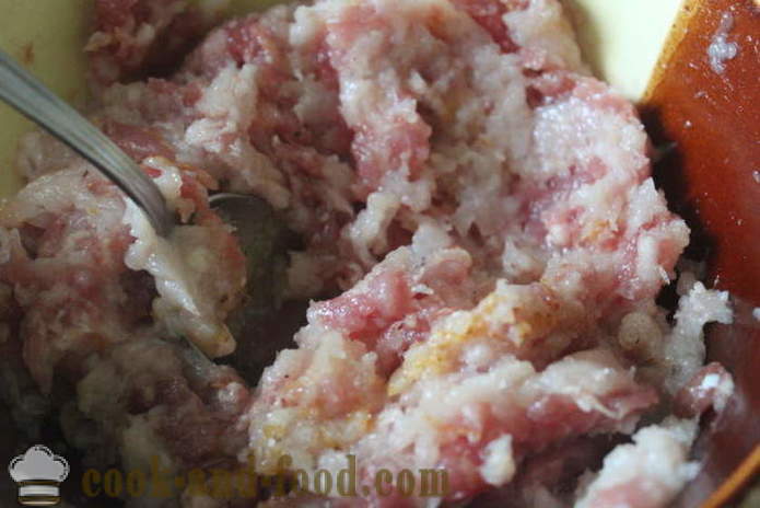 Meat balls mitboly - mitboly how to cook in a pan with a step by step recipe photos