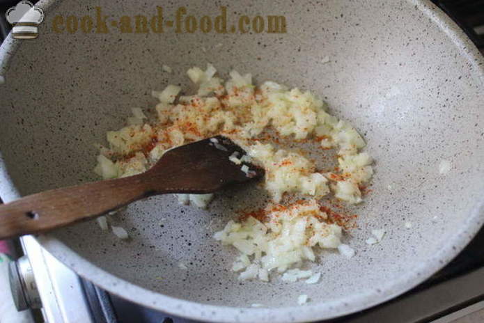 Delicious rice with prawns in Thai - how to cook rice with seafood, a step by step recipe photos