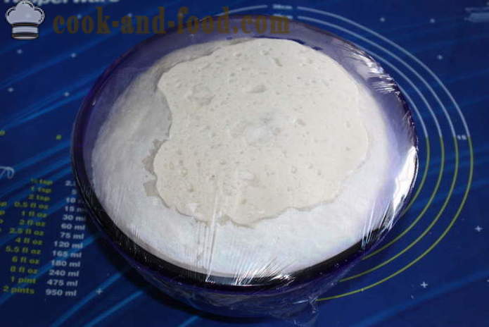 Flaky yeast dough for a pie, pizza, croissants - how to prepare flaky yeast dough, a step by step recipe photos
