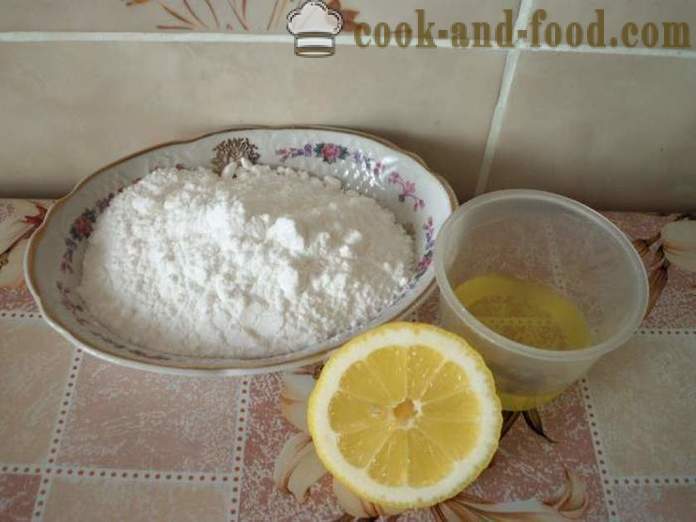 Saffron cake with icing protein - how to cook a cake with icing, a step by step recipe photos