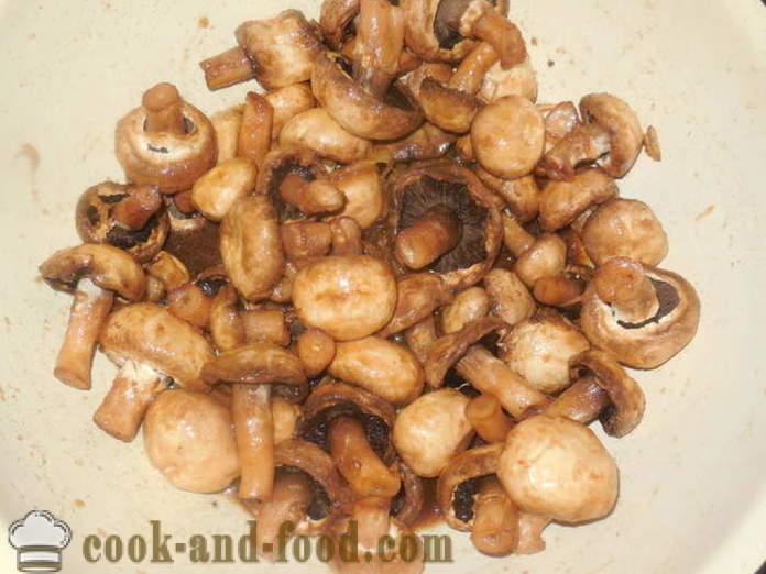 Mushrooms mushrooms marinated in soy sauce - how to fry mushrooms on the grill, a step by step recipe photos