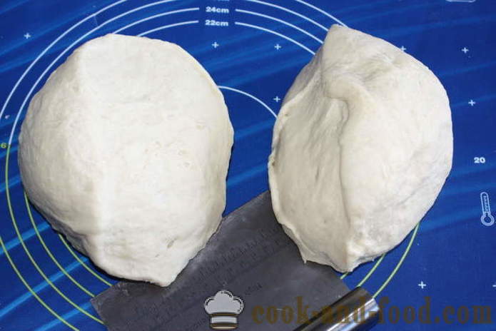 Tasty Butter yeast dough - how to make a rich, luxuriant, sweet yeast dough for buns and cakes, a step by step recipe photos
