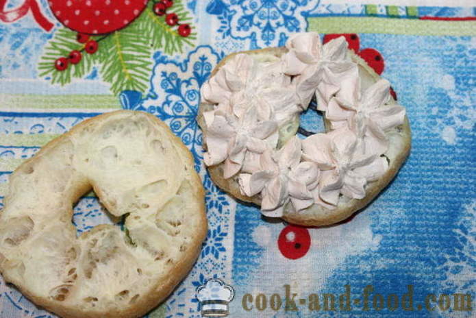 Custard rings with curd cream Tiramisu - how to make custard rings at home, step by step recipe photos