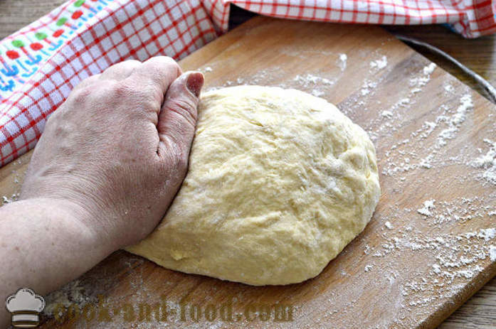 Delicious dumplings dough with milk - how to cook dumplings dough with milk, a step by step recipe photos