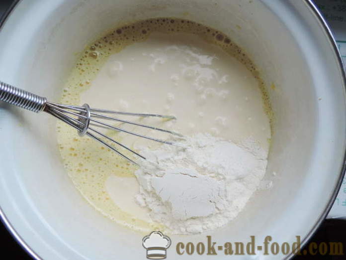 Custard with sour cream - how to make creamy custard-cream, a step by step recipe photos